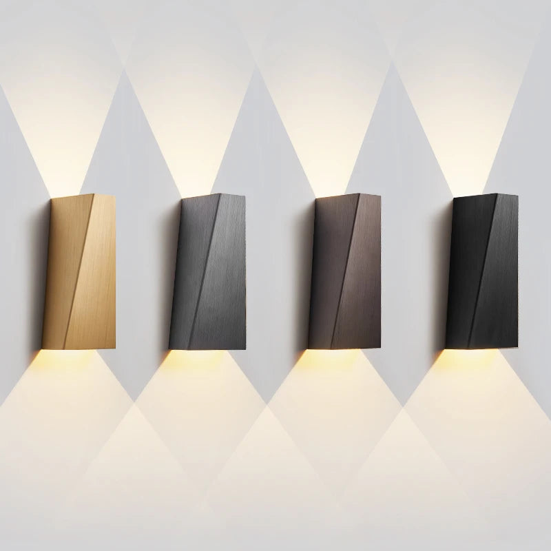 Modern Minimalist Wall Sconces Indoor Gold Wall Lamp for Bedroom Aisle Corridor Wall Light Fixture Bedside Wall Sconce Lighting