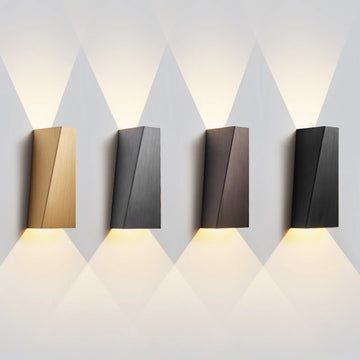 Modern Minimalist Wall Sconces Indoor Gold Wall Lamp for Bedroom Aisle Corridor Wall Light Fixture Bedside Wall Sconce Lighting