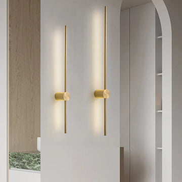 Fumi  Contemporary Long Strip Wall Lamp,  Led  Minimalist Indoor Wall Light For Indoor Living Room Bedroom,dining Room,bathroom