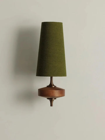 Modern fabric LED wall lamp Nordic style bedroom bedside lamp Korean style living room creative minimalist decorative lamp