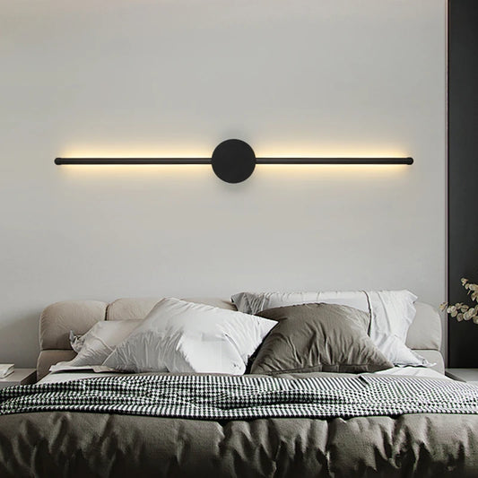Wall Sconce Modern Minimalist Led Wall Lamp Indoor Long Wall Light Living Room Bedroom Background Wall Lamp Home Decor