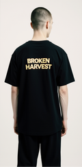 Broken Harvest Oversized Halloween T-Shirt – Limited Edition Streetwear Pumpkin Graphic Tee