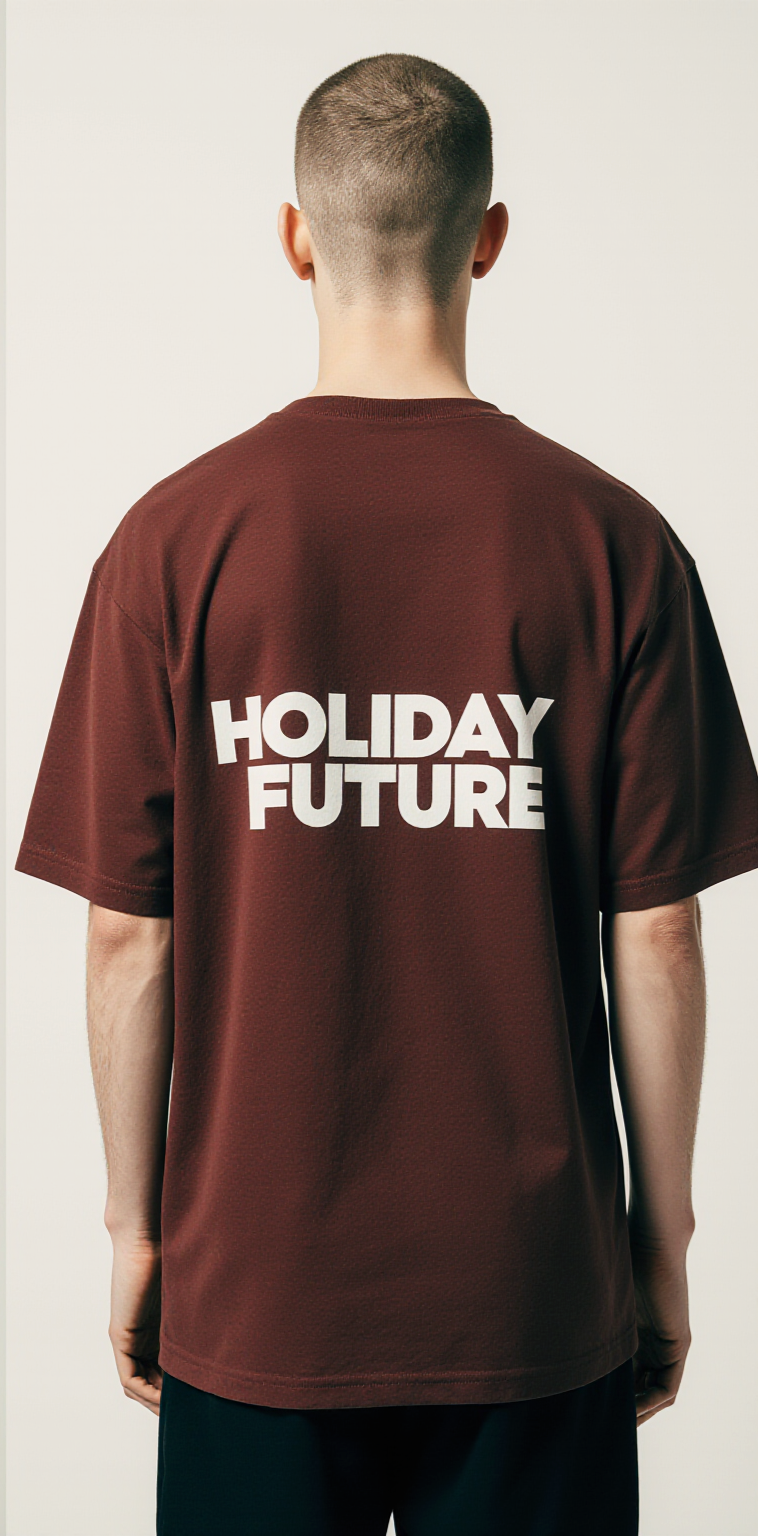 Holiday Future Oversized Christmas T-Shirt – Limited Edition Snow Globe Graphic Streetwear Tee