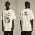 Open Wonder Oversized Graphic T-Shirt – Limited Edition Butterfly Box Streetwear Tee