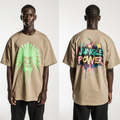Oversized Streetwear T-Shirt – Jungle Power Graphic Tee | Urban Tribal Unisex Fashion