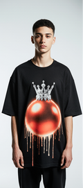 Oversized King of Christmas T-Shirt – Streetwear Holiday Graphic Tee | Urban Fashion