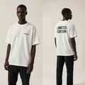 Luxury Streetwear T-Shirt – Maison Privé Limited Edition | Minimalist White Oversized Tee