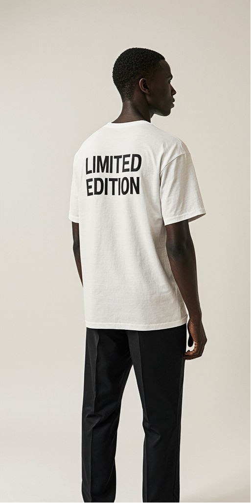 Luxury Streetwear T-Shirt – Maison Privé Limited Edition | Minimalist White Oversized Tee