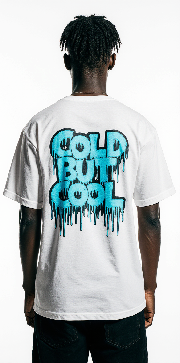 Oversized Snowman T-Shirt – Cold But Cool Christmas Streetwear Graphic Tee | Holiday Oversize Fashion