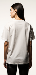 Women’s Luxury Skull T-Shirt – White Tee with Metallic Gold Skull Graphic – Premium Streetwear USA