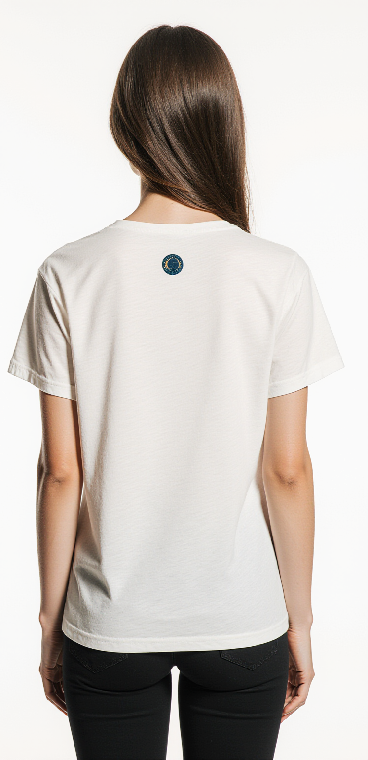 Women’s Astrology Moon Phase T-Shirt – Celestial Graphic Tee, Boho Chic Cosmic Fashion